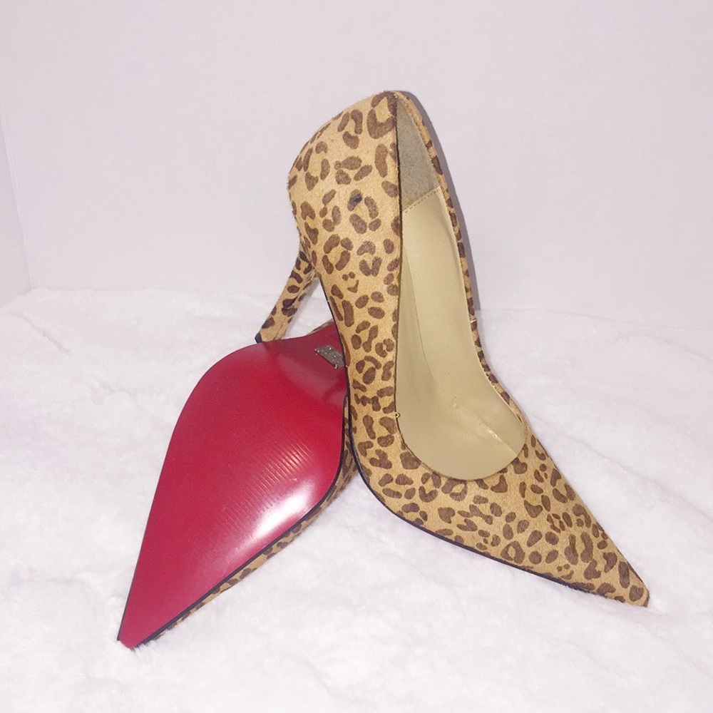 Women's Leopard Print Stiletto Heels SIZE 6.5